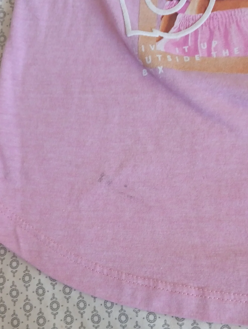 Barbie Girls' Pink Graphic Tee